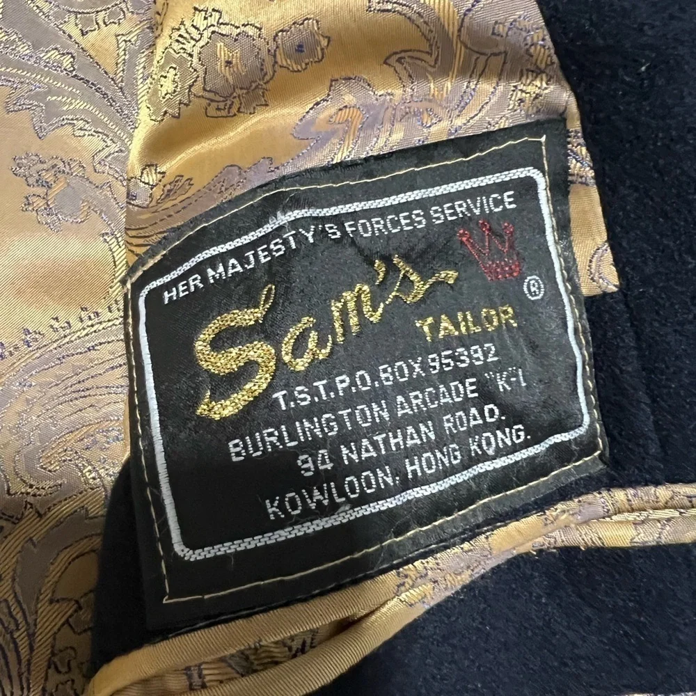 Sam’s Tailor Handmade 100% Cashmere Sport Coat. Size XL. Pristine Condition